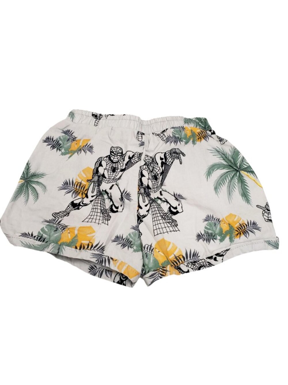 Marvel Spider-Man Kids Size 18M Hawaiian Button Shirt & Shorts Set 18 Months - Picture 5 of 10